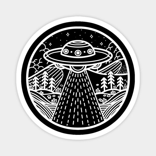 ufo Magnet by krisnaokky