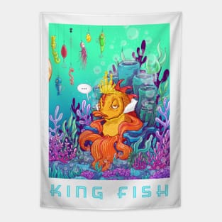 King Fish Tapestry