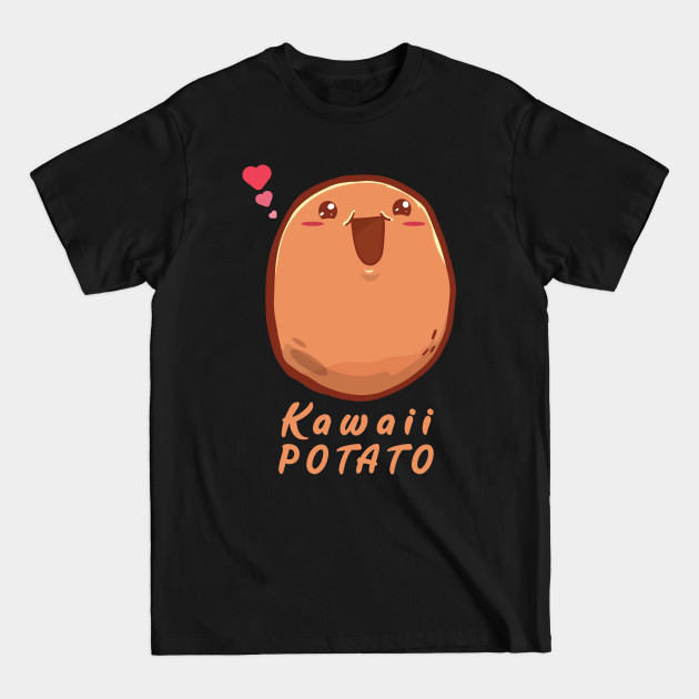 Disover Kawaii Potato Anime - Kawaii Potato - T-Shirt