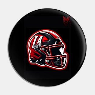 Bwn Radio Fantasy Football LaFargeville Giants Helmet Design Pin