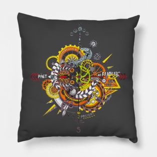 Time traveller Pillow