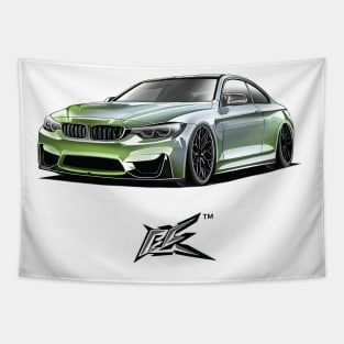 bmw f82 m4 Tapestry