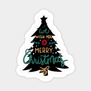 We Witch You A  Merry Merry Merry Christmas Magnet