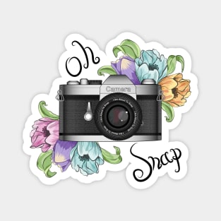 Oh Snap Camera Photography Magnet