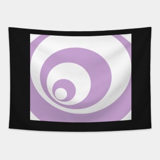 Abstract pattern - purple and white. Tapestry