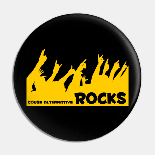 Exklusives "Cause Alternative Rocks" Design Pin