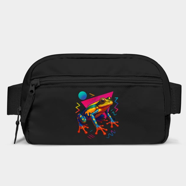 Retro Neon Clown Tree Frog by Reptiq's Store