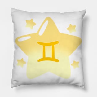 Astrological Sign Star - Gemini Pillow