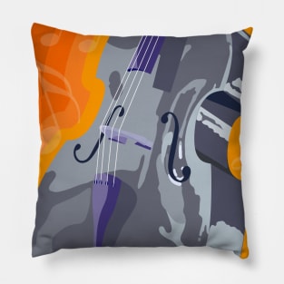 Stand Up Bass Pillow