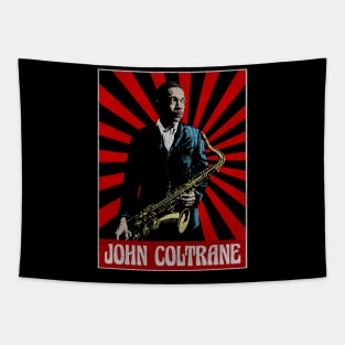 Vintage John Coltrane Pop ART Tapestry