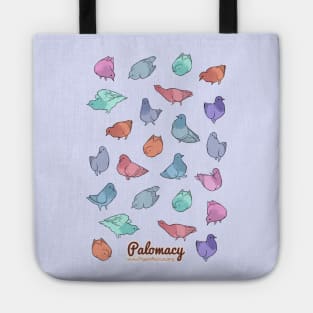 Colorful Pigeons Tote