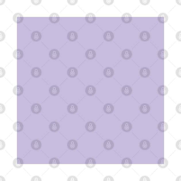 Solid Lilac Light Purple  Monochrome Minimal Design by HiddenPuppets