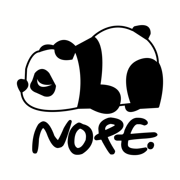 'Nope, Not Today!' Funny Panda Gift by ourwackyhome