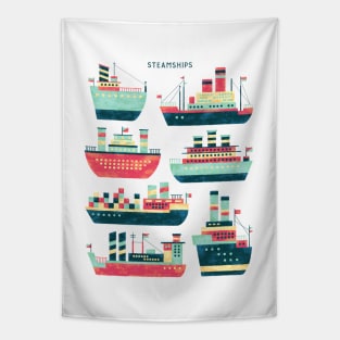 STEAMSHIPS Tapestry