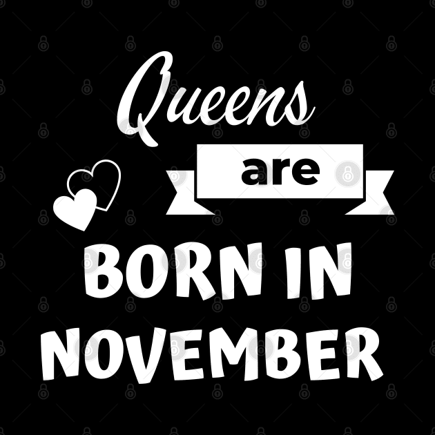 Queens are born in November by Petalprints