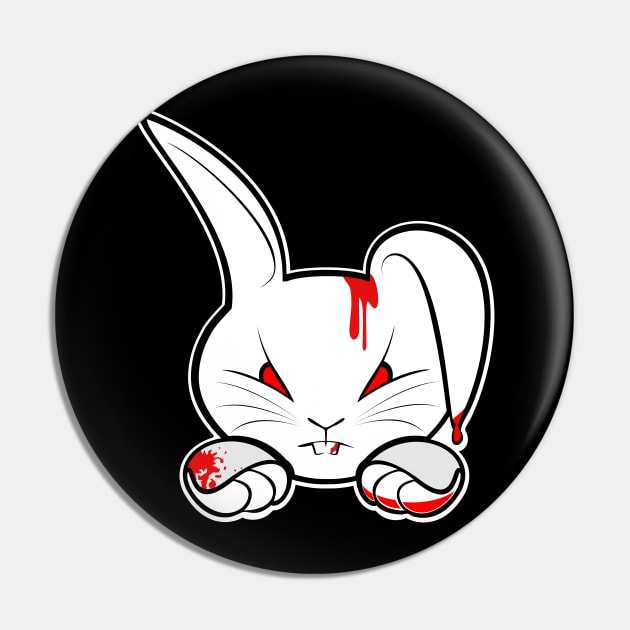 Bloody Bunny Pin by Blasé Splee Design : Detroit