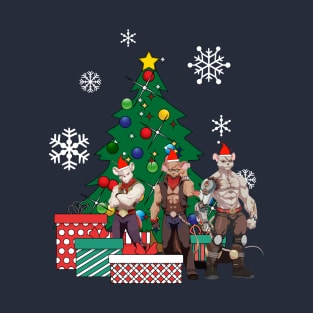 Biker Mice From Mars Around The Christmas Tree T-Shirt