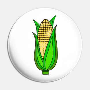 COB Of Corn Pin