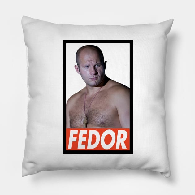 Fedor Emelianenko Pillow by MMAMerch