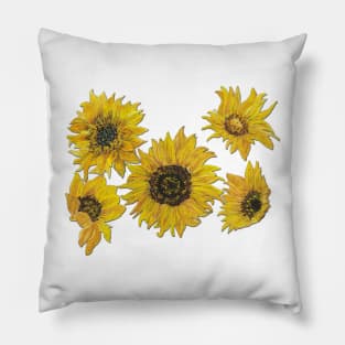 Sunflowers 2 Pillow