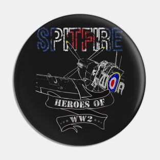 WW2 Supermarine Spitfire - Original Design Pin