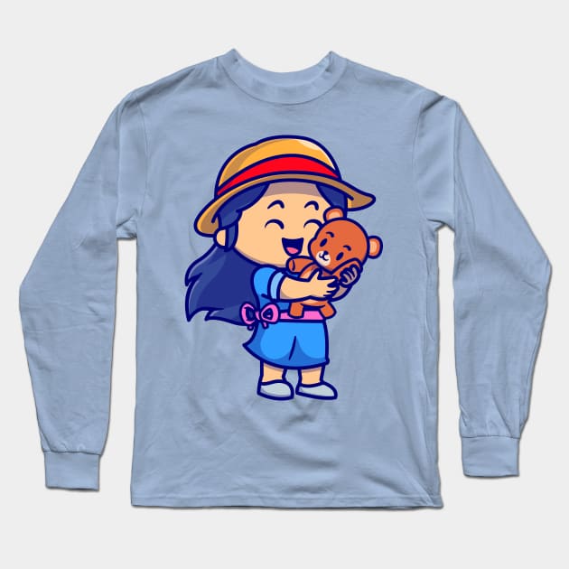Cute Cartoon Teddy Bear | Kids T-Shirt