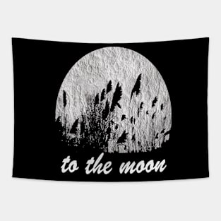 To the moon Tapestry