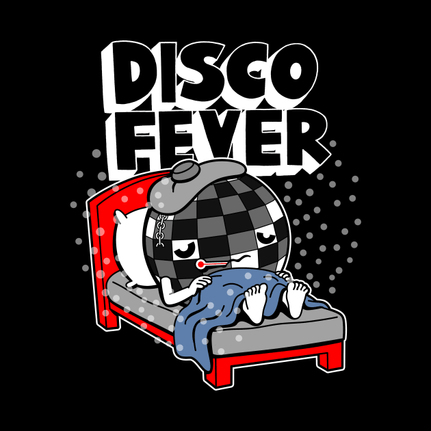 Disco Fever Funny Music Vintage Retro 70's Cartoon Meme by Originals By Boggs