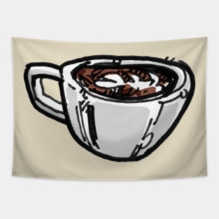 Coffee Cup Tapestry