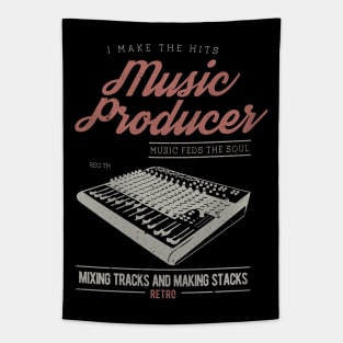 Music Producer Mixing Board Tapestry