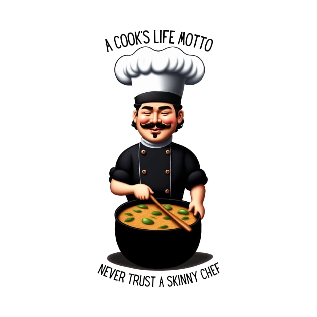 Funny Chef Sayings A cooks life motto by amithachapa