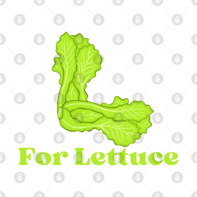 L For Lettuce by HobbyAndArt