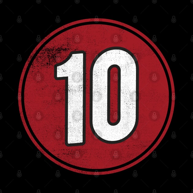 Number Ten 10 by cowyark rubbark