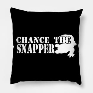 Chance the snapper chicago alligator Pillow