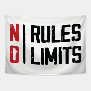 NO RULES NO LIMIT Tapestry