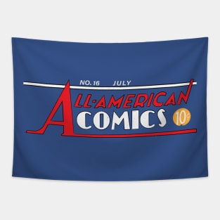 All-American Comics Tapestry