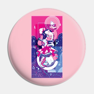 Catgirl Vibes Pin