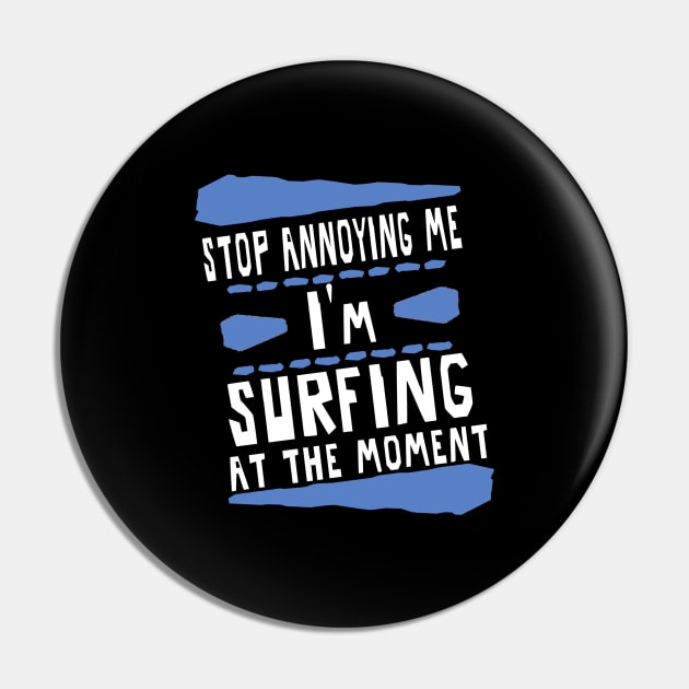 Surfing Surfing Coast Monster Wave Sea Pin by FindYourFavouriteDesign