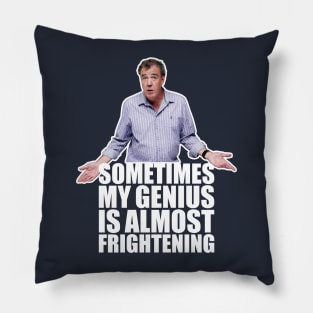 Frightening Genius Jeremy Clarkson Pillow