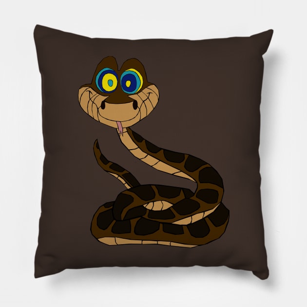 Kaa - Trust In Me Pillow by FFSteF09