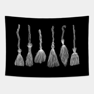 Witches Brooms Tapestry