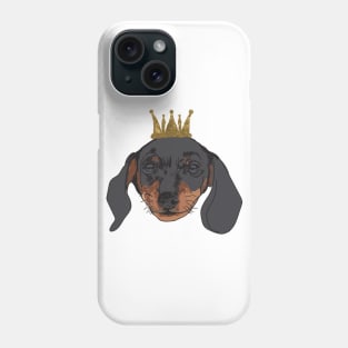 Dachshund King Phone Case