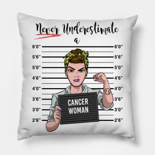 Cancer Woman Pillow