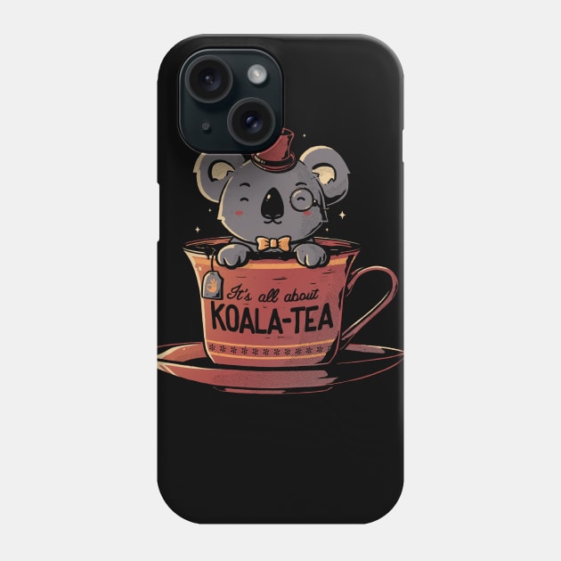 Koala-Tea Phone Case by eduely