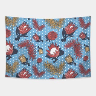 Australian Native Florals Tapestry