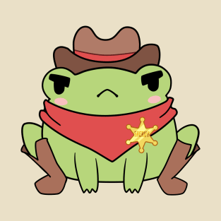 Cute Cowboy Frog T-Shirt