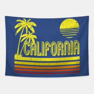 Vintage California (distressed look) Tapestry