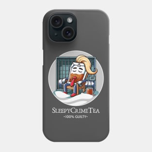 Funny Political Anti-Trump Sleepy Don Criminal Phone Case