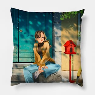 A moment of silence Pillow