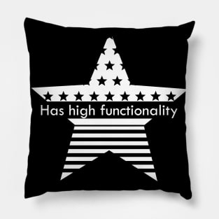Has High Functionality Pillow